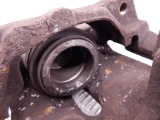 Суппорт передний левый, ориг. номер 34111163385, 1163385, M54, BMW 5-series (E39) 2000-2004