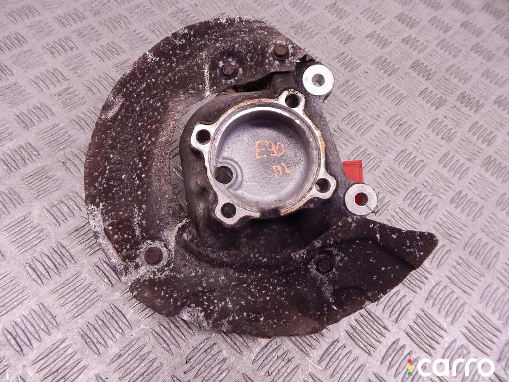 6764443, N46, 31216764443, 31216793923, 6793923 Ступица передняя левая BMW 3-series (E90/91/92) 2006г. - фото №2
