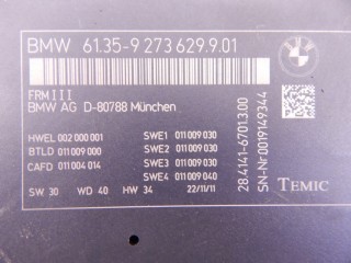 Блок управления светом, ориг. номер 61359273629, 9273629, N63, BMW 7-series (F01/02) 2008-2012