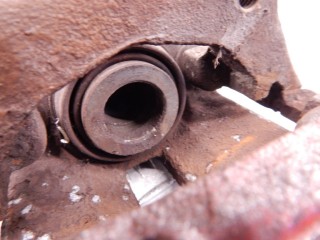 Суппорт задний левый, ориг. номер 34211163393, 1163393, M54, BMW 5-series (E39) 2000-2004