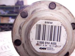 Полуось задняя (приводной вал, ШРУС), ориг. номер M57, 7500914, 33207500914, BMW X5-series (E53) 1999-2003