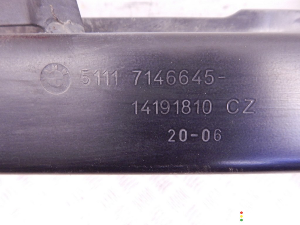 Усилитель бампера переднего BMW 3-series (E90/91/92) 2004-2008, седан, 51117146645, фото 6