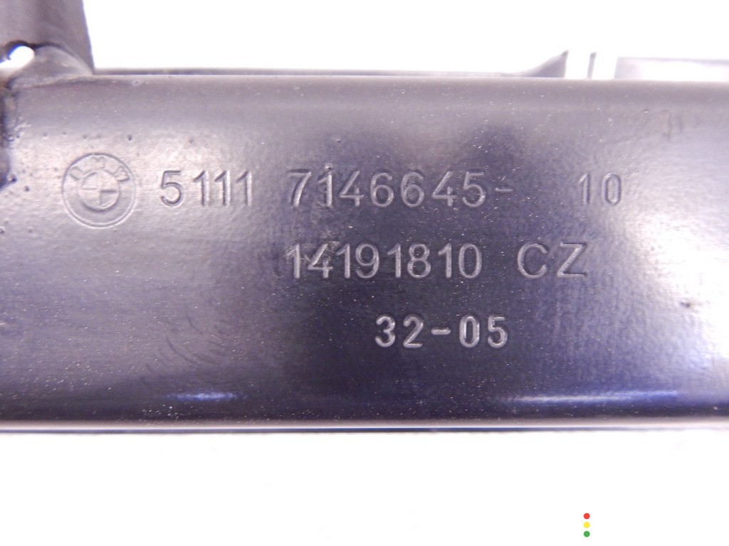 Усилитель бампера переднего BMW 3-series (E90/91/92) 2004-2008, седан, 51117146645, фото 6