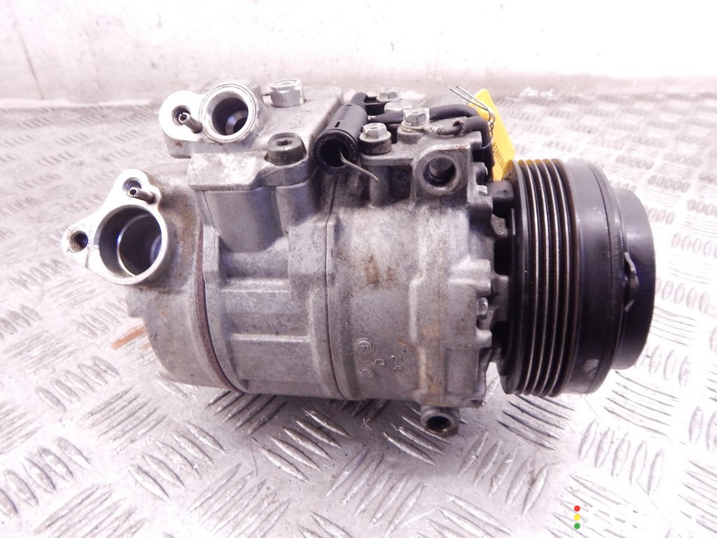 Компрессор кондиционера BMW 5-series (E39) 2000-2004, 2.5 л, АКПП, M54, фото 6
