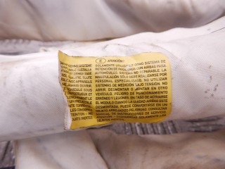 Подушка безопасности боковая (шторка) левая, ориг. номер M57N306D2, 72129143351, 9143351, 72127011013, 7011013, M57N, BMW 7-series (E65/66) 2001-2005
