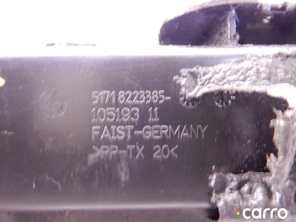 M57N306D2, 51718223385, M57N, 8223385, 51757153783, 7153783 Воздуховод тормозной левый BMW 7-series (E65/66) 2003г. - фото №2