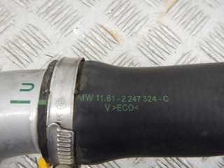 Патрубок интеркулера, ориг. номер M47, 11612247324, 2247324, 11617799394, 7799394, BMW 3-series (E46) 1997-2003