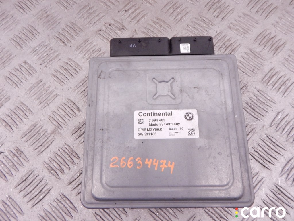 Блок управления двигателем BMW 5-series (E60/61) 2007-2010, 12147587164, фото 1