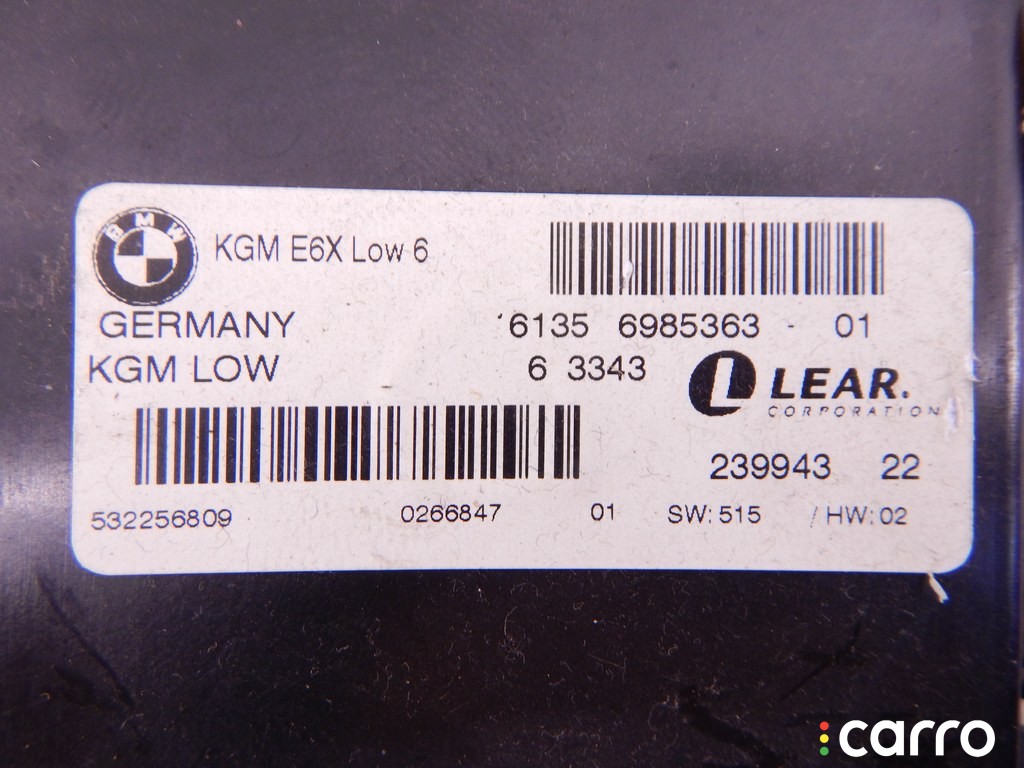 Блок комфорта BMW 5-series (E60/61) 2002-2007, 61356985363, фото 2