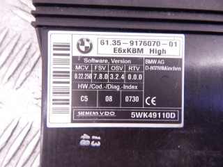 Блок комфорта, ориг. номер M57N2, 9168835, 9114448, 61359151517, 9151517, 61356952664, 6952664, 61359176070, 9176070, 61359168835, 61359132450, 9132450, 61359136040, 9136040, 61359126780, 9126780, 61359114448, 61356978714, 6978714, 61356974319, 6974319, 61356969012, 6969012, 61356957143, 6957143, 61356957529, 6957529, 61356947920, 6947920, 61356940913, 6940913, BMW 5-series (E60/61) 2007-2010