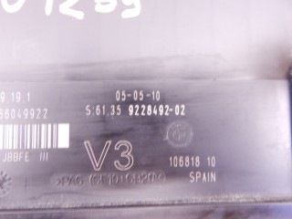 Блок комфорта, ориг. номер 61359228492, N52N, 9228492, 61359244393, 9244393, BMW 5-series (F10/11) 2009-2013
