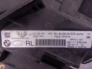 Фара правая, ориг. номер 63117259544, 7259544, N47N, BMW 3-series (F30/31) 2011-2016