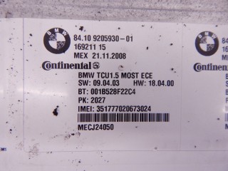 Блок Bluetooth, ориг. номер 9205930, N52N, 84109205930, BMW 5-series (E60/61) 2007-2010