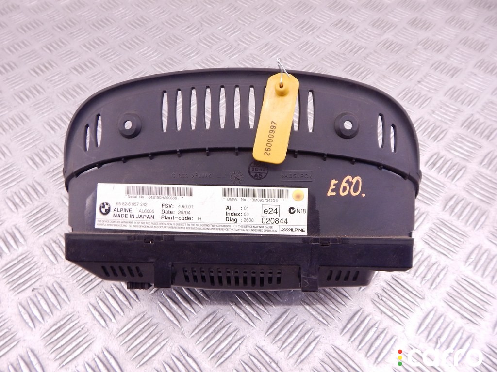 Дисплей BMW 5-series (E60/61) 2002-2007, 9151975, фото 3