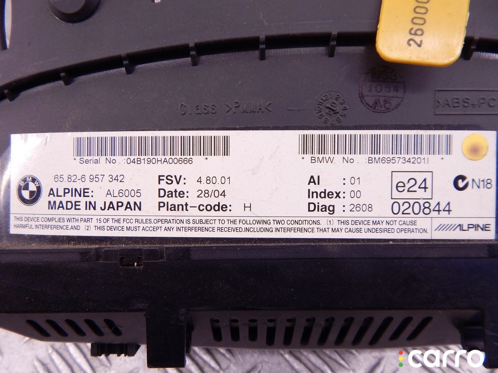 Дисплей BMW 5-series (E60/61) 2002-2007, 9151975, фото 4