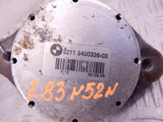 Подушка крепления двигателя, ориг. номер N52N, 22113400336, 3400336, 22113421296, 3421296, BMW X3-series (E83) 2003-2006