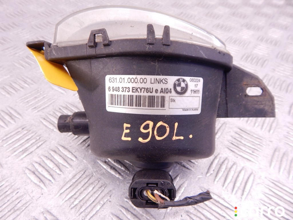 Фара противотуманная левая BMW 3-series (E90/91/92) 2004-2008, N46, фото 3