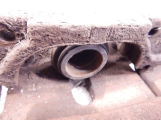 Суппорт передний левый, ориг. номер 34116786817, 6786817, N57, BMW 7-series (F01/02) 2008-2012