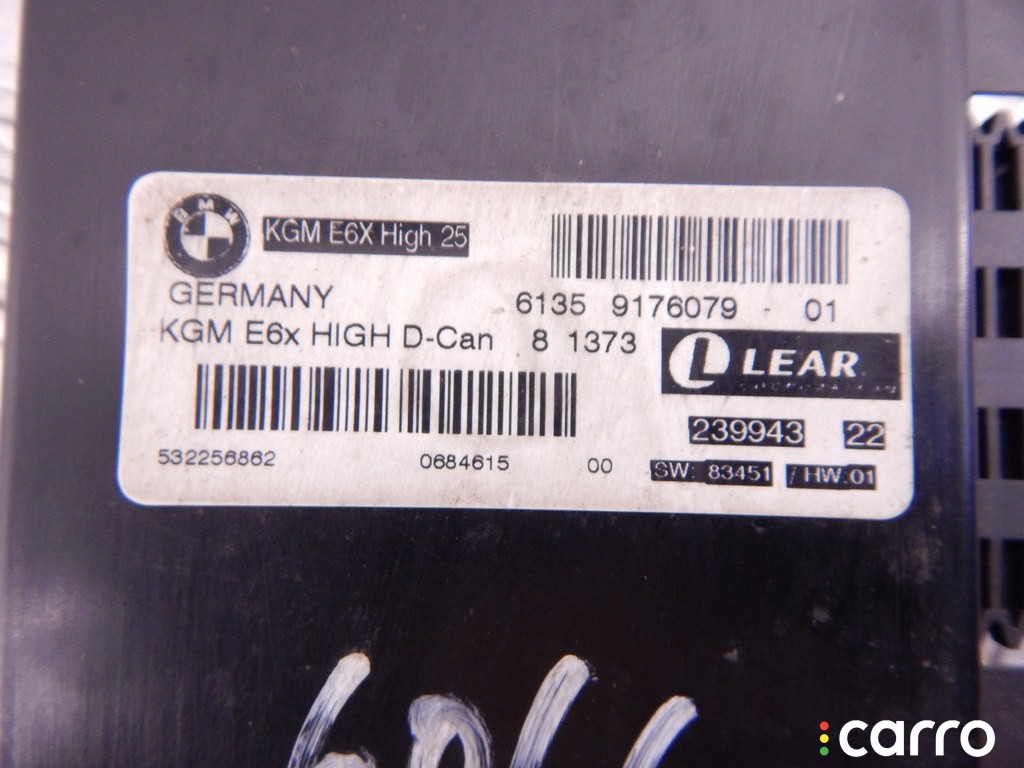 Блок комфорта BMW 5-series (E60/61) 2007-2010, M57N2, фото 2