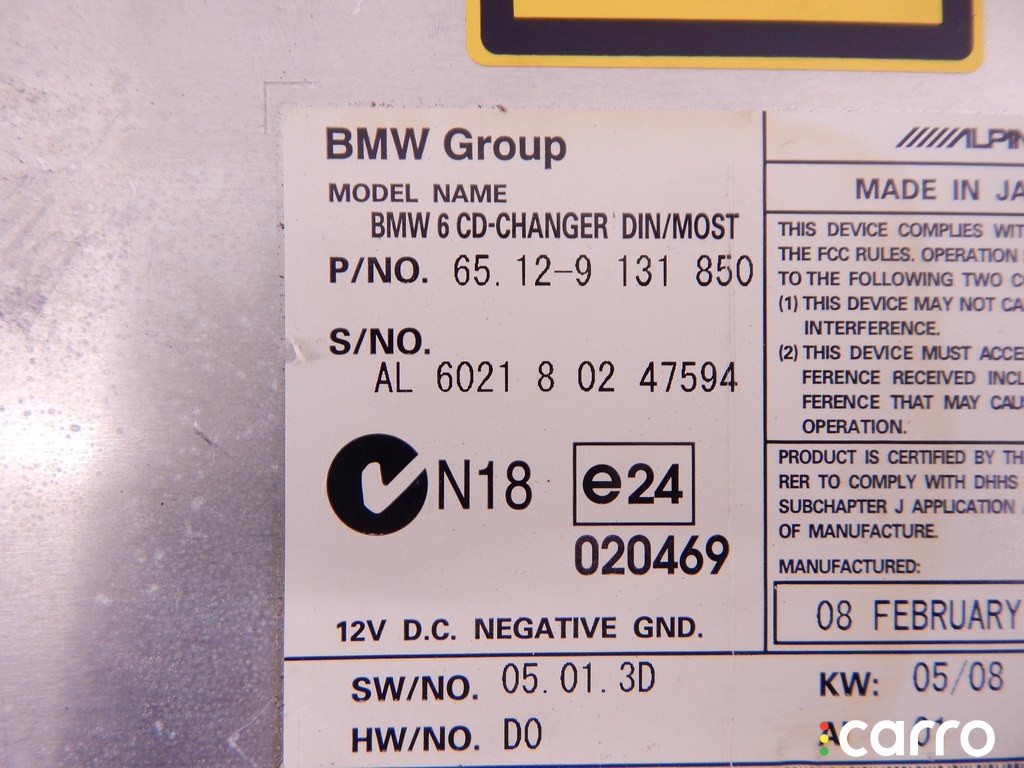 CD-чейнджер BMW 5-series (E60/61) 2007-2010, M57N2, фото 6
