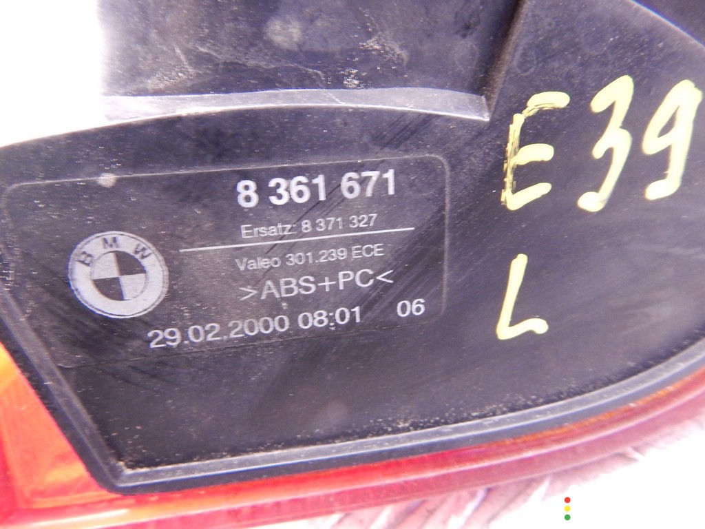 Фонарь задний левый BMW 5-series (E39) 1995-2000, M57, фото 4
