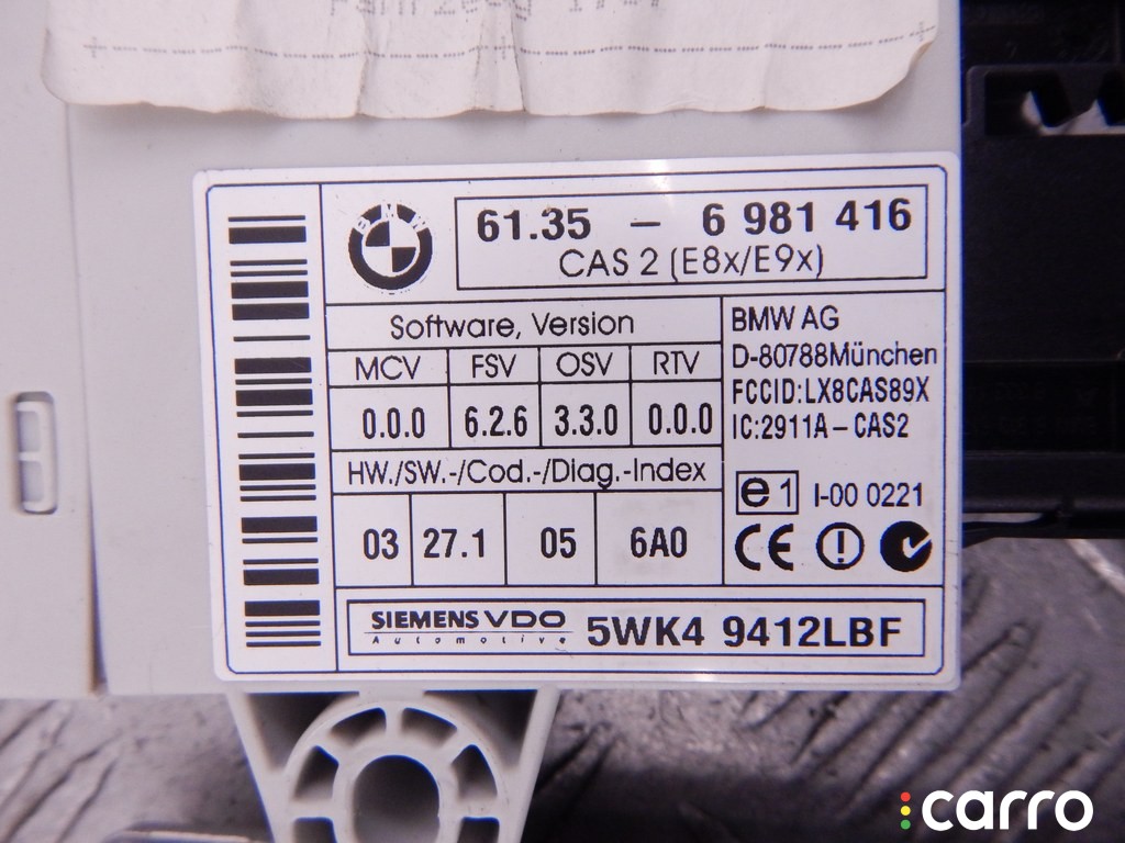 Блок управления двигателем BMW 5-series (E60/61) 2002-2007, 7802266, фото 4