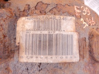 Редуктор заднего моста, ориг. номер M54, 33101428492, 33101214548, 1428492, 33107529493, 7529493, 1214548, BMW 5-series (E39) 2000-2004