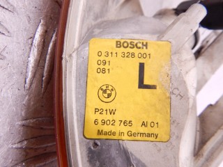 Поворотник левый, ориг. номер 6902765, M43TU, 63136902765, 63138370585, 8370585, BMW 3-series (E46) 1997-2003