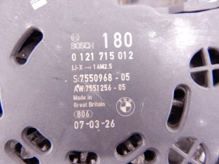 Генератор, ориг. номер 12317550968, 7550968, N52N, BMW 3-series (E90/91/92) 2004-2008