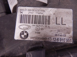 Фара левая, ориг. номер N42, 6910955, 63126910955, 63127165769, 7165769, BMW 3-series (E46) 1997-2003