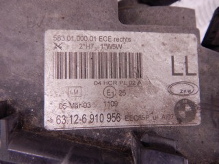 Фара правая, ориг. номер N42, 6910956, 63126910956, 63127165770, 7165770, BMW 3-series (E46) 1997-2003