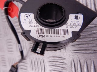 Датчик угла поворота руля, ориг. номер 6760232, N42, 37146760232, 37146781436, 6781436, 37146750126, 6750126, 37146759909, 6759909, 37141094142, 1094142, 37141096943, 1096943, 37141093821, 1093821, BMW 3-series (E46) 2001-2006