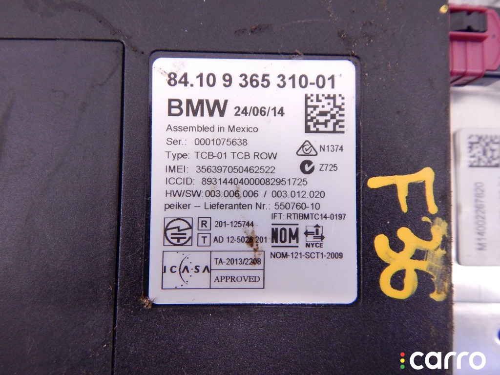 Блок Bluetooth BMW 4-series (F32/33/36), N20, фото 2