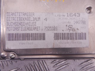 Блок управления двигателем, ориг. номер 7508292, N42, 12147508292, BMW 3-series (E46) 1997-2003