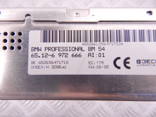 Блок радио, ориг. номер M47N, 6972666, 65126972666, BMW 3-series (E46) 2001-2006