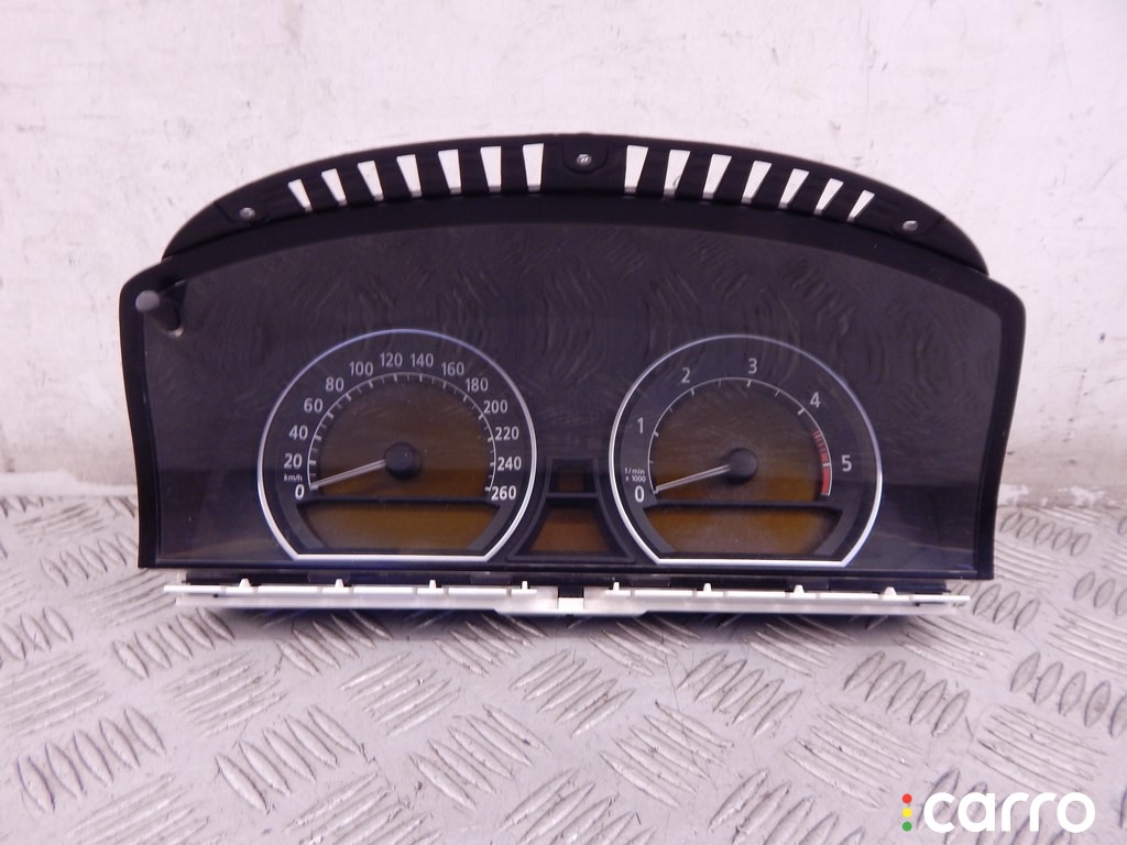 Щиток приборов (приборная панель) BMW 7-series (E65/66) 2001-2005, седан, левый руль, 62116932041, фото 1