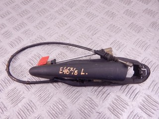Ручка наружная передняя левая, ориг. номер M47N, 51218253455, 8253455, BMW 3-series (E46) 2001-2006