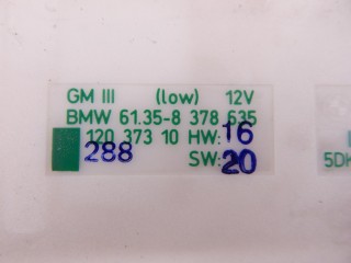 Блок комфорта, ориг. номер 8378635, M52, 61358378635, BMW 5-series (E39) 1995-2000