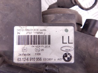 Фара правая, ориг. номер N46, 6910956, 63126910956, 63127165770, 7165770, BMW 3-series (E46) 2001-2006