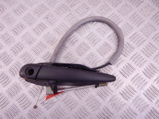Ручка наружная передняя левая, ориг. номер M47N, 51218253455, 8253455, BMW 3-series (E46) 2001-2006