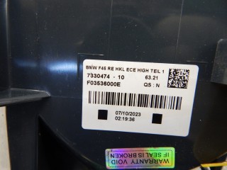 Фонарь задний правый, ориг. номер 7330474, B37, 63217330474, BMW 2-series (F45/46)