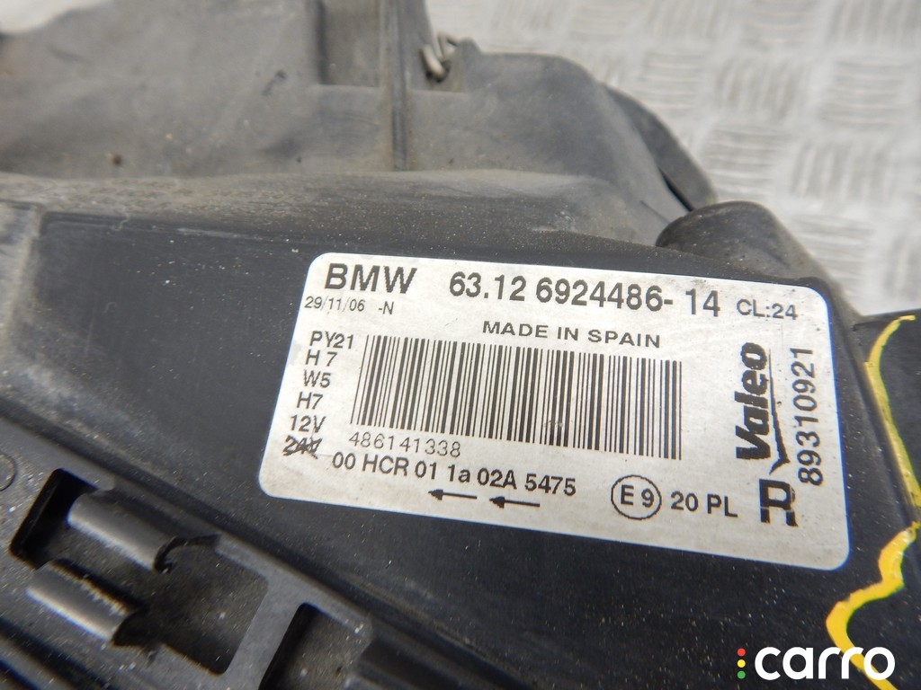 Фара правая BMW 1-series (E87), M47N2, фото 5