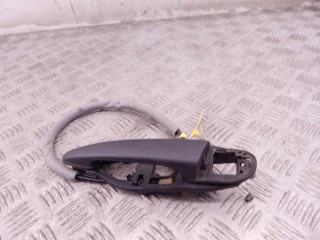 Ручка наружная передняя левая, ориг. номер M47N, 51218253455, 8253455, BMW 3-series (E46) 2001-2006