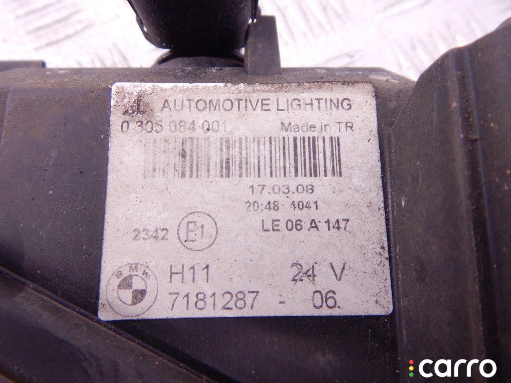 Фара противотуманная левая BMW 1-series (E87) 2007-2011, 7181287, фото 9