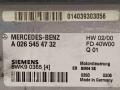 A0265454732 Блок управления двигателем Mercedes C W203 2001г. - фото №2