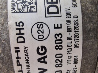 Компрессор кондиционера, ориг. номер 5N0820803E, Volkswagen Golf 2008-2012