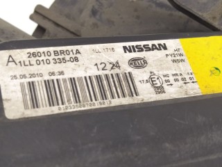 Фара правая, ориг. номер 26010BR01A, Nissan Qashqai 2006-2010