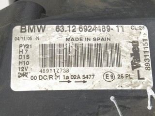 Фара левая, ориг. номер 63126924489, 6924489, BMW 1 E87/E81/E82/E88 2004-2007