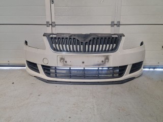 Бампер передний Skoda Fabia 2010-2014
