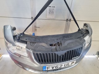Передняя часть (ноускат) в сборе, Skoda Superb 2008-2013